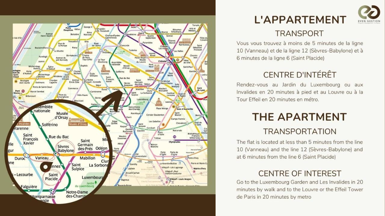 0#Appart 2Pers#Jardin Luxembourg#Necker Paris Bagian luar foto